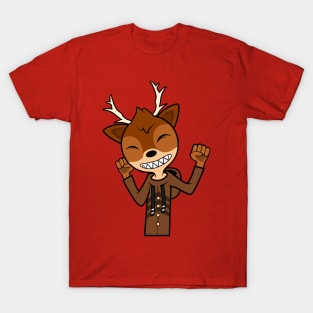 Ecstatica the Raver Reindeer T-Shirt